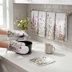 10 Pcs Wildflower Kitchen Decor Set (Vivid / Wildflower)