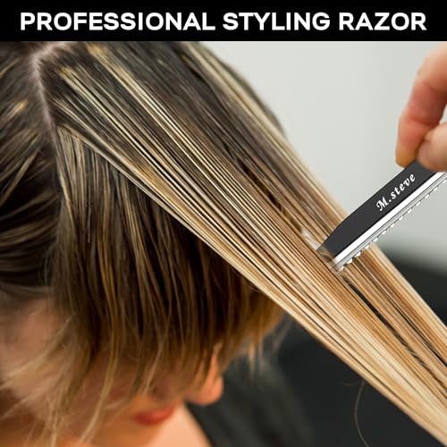 Hair Razors For Cutting Hair 6.89" (Black)