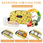 Small Cooler Bag (Yellow-Heart)
