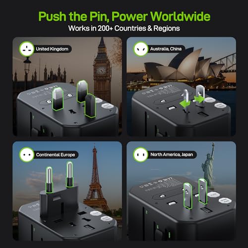 Pulse 45W Universal Travel Adapter (Pulse 45W Black)