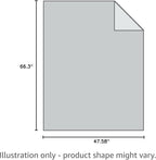 Travel Camping Blanket Lightweight and Breathable, 67 x 48 in Soft Airplane - Image 7