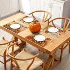 Thanksgiving Placemats 6 Pcs (Thanksgiving Turkey)