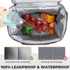 Backpack Cooler Insulated Waterproof Leakproof Lunch Bag 54 Can (Gray - 54 Cans)