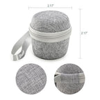 Portable Travel Case for Babelio Pocket Mini White Noise Machine (White Travel Case / Pocket Mini)