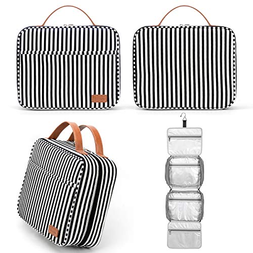 Hanging Travel Toiletry Bag (M-black)