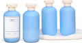 ASEVAT 6.7oz Sealed Plastic Travel Shampoo Bottles, Empty Travel Shampoo and by ASEVAT