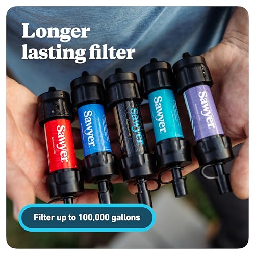 Products SP101 MINI Water Filtration System (Filter w/ Pouches / 1-Pack / Green)