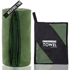 Microfiber Travel Towel (Armygreen / XXL:40"×72")