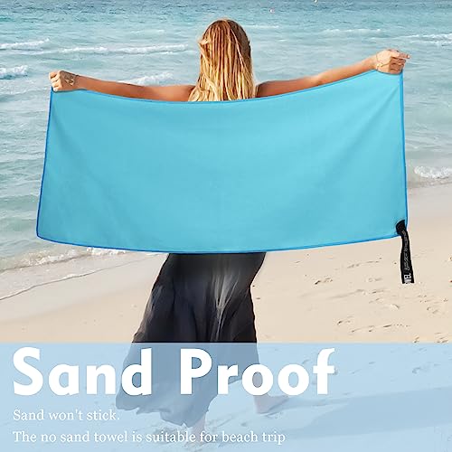 Microfiber Travel Towel (Marineblue / XXL:40"×72")