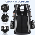 39 Can Insulated Backpack Cooler (Gray)