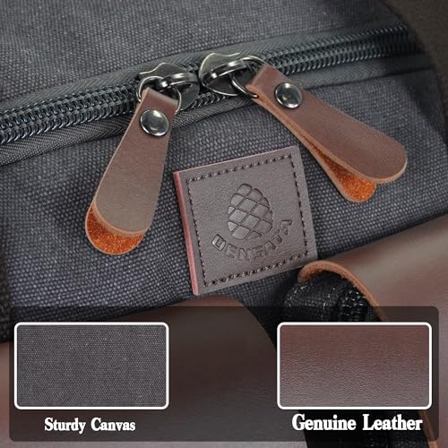 Canvas Duffle Bag for Men (Grey / X Large-60L)