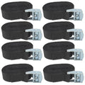 8 Pack 13 FT x 1 Inch Lashing Straps (13 FT x 1 Inch)