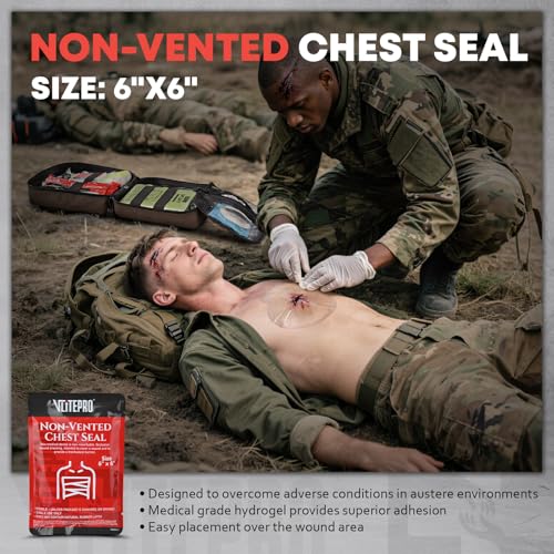 144 Pcs Advanced Trauma First Aid Kit (C-brown)
