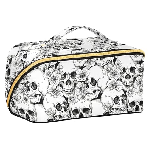 Makeup Organizer Bag (Skulls 050)