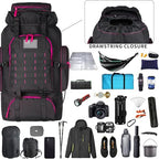 Hiking Backpack for Men 70L (70l-blackrose)