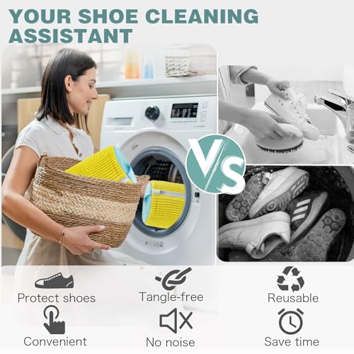 Shoe Washing Machine Bag (Yellow)