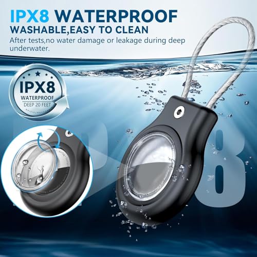 Waterproof Airtag Holder (E4-black/Blue/White/Red)