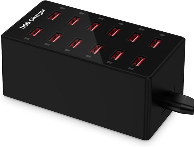 USB Charger 12-Ports Charging Station - Image 8