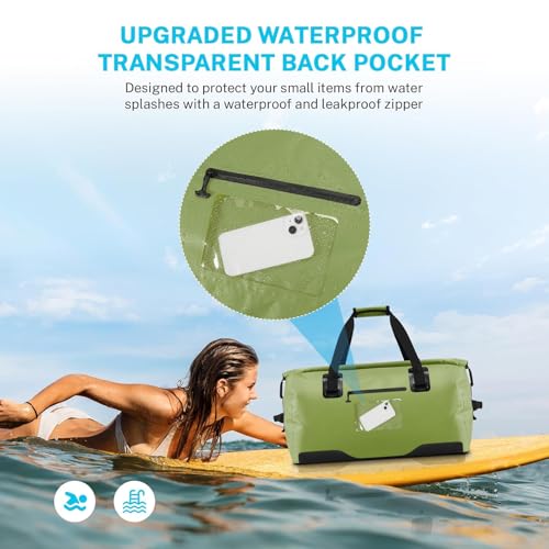 Waterproof Duffel Bag (Army Green / 80L)
