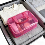 Travel Clear TPU Bag (Pink-2)