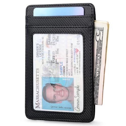 Mens Slim Wallet (Peak Black)