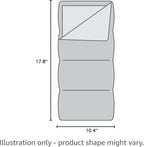 Coleman Brazos 20/30°F Adult Cool-Weather Sleeping Bag - Image 6