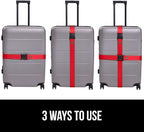 GORILLA GRIP Heavy Duty 8 Pack Adjustable Luggage Straps - Image 6