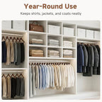 Wooden Coat Hangers (0.5"T (20 pack) / Walnut Color)