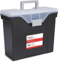 STAPLES Slim Portable File Tote, Letter Size by Staples