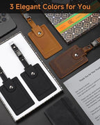 Luggage Tags for Suitcases (Brown)