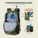 Hiking Backpack for Men Women (Large / Army-green)