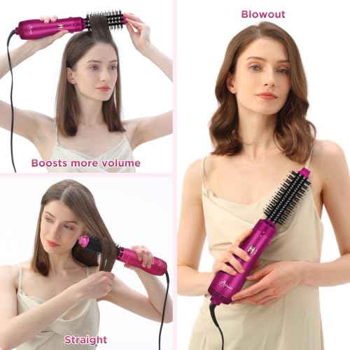 Blow Dryer Brush Set (Rose Pink / 1" & 1.25" Round Barrel)
