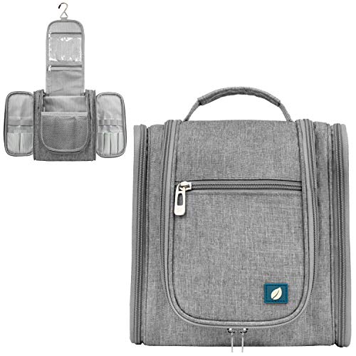 Toiletry Bag Travel Bag for Women Men (Grey / Standard (9x4x9))