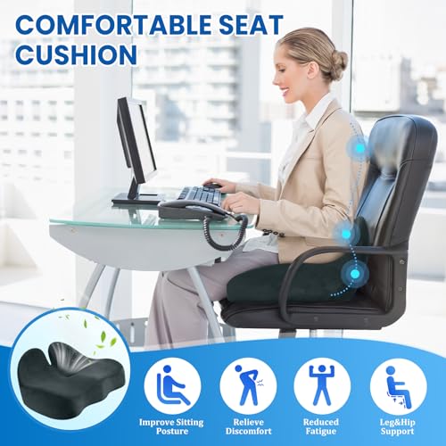 Ergonomic Seat Cushion (Deep Green / Large)