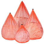 4Pcs Mesh Laundry Bags Washing Machine Mesh Wash Bags for Clothes (Orange / 26"x28")