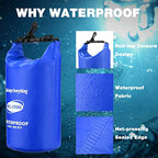 116pcs Waterproof Boat First Aid Kit with Round Bottom Bag Blue (Ws011-fakdwp-blue)