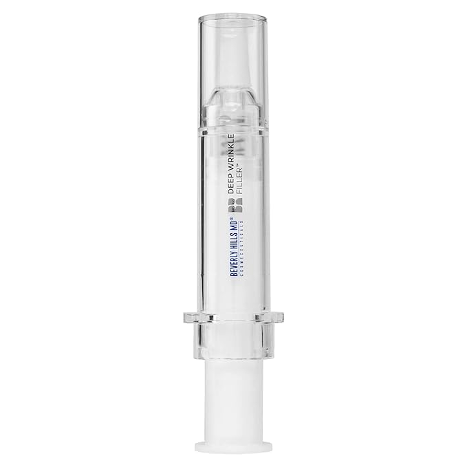 Beverly Hills MD Deep Wrinkle Filler- Decrease Appearance of Deep Wrinkles on Contact, Anti-Aging Serum for Smooth, Lifted Complexion- Helps Correct Fine Lines & Creases w/Diamond Dust & Polymers