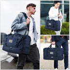 Gym Bag for Men Women (Blue / Medium)