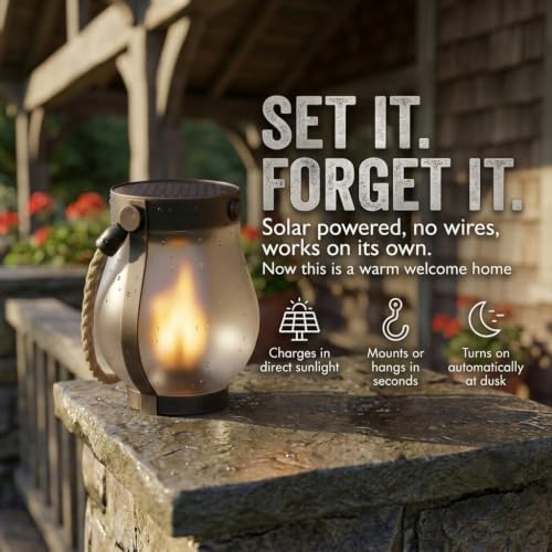 Schoolhouse Solar Lanterns Outdoor Waterproof (Schoolhouse Lantern)