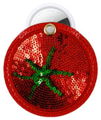 Keychain Case Compatible with Apple AirTag (Tomato)