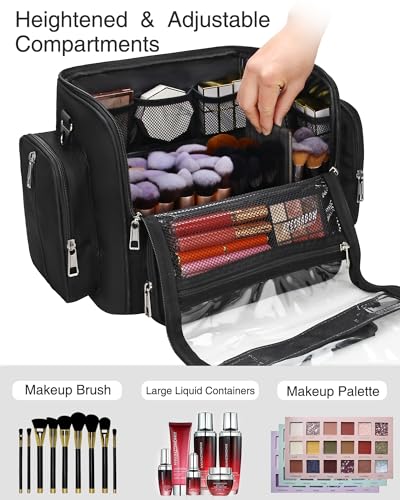 Makeup Brush Bag (Black)