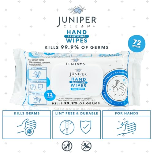 1 Pack Hand Sanitizing Wipes (72 Count (Pack of 1))