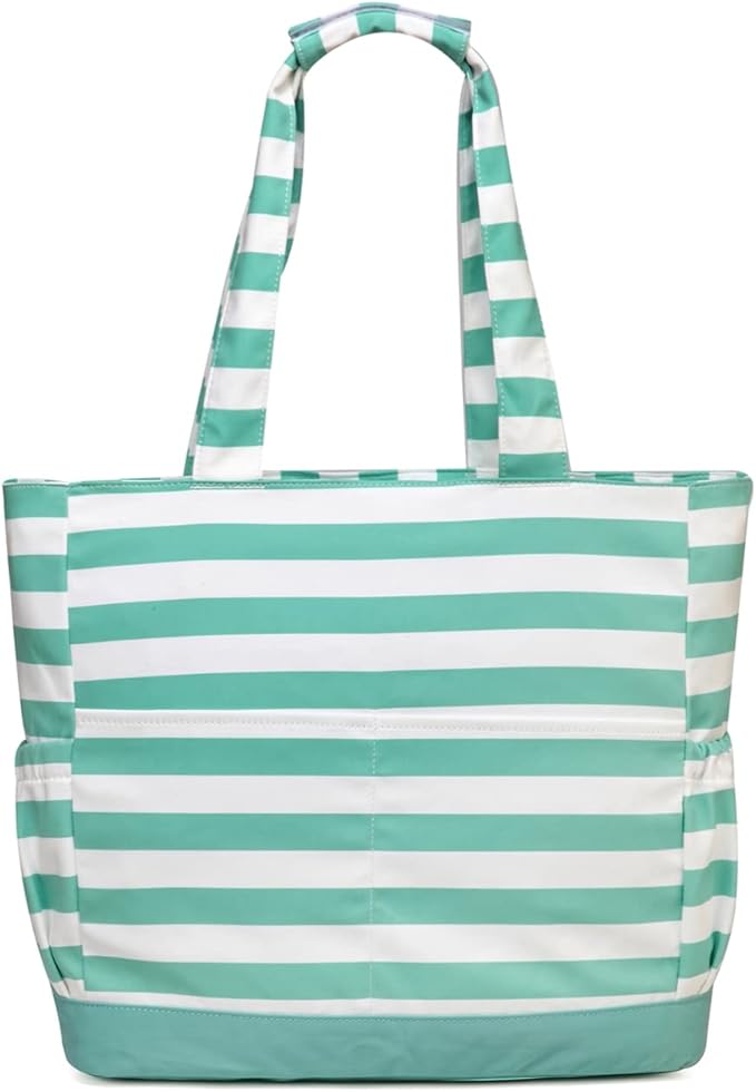 VASCHY Beach Bag for Women, Large Waterproof Sandproof Fold-able Packable Pool by Vaschy