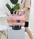 Luggage Straps for Suitcases Travel Belt Accessories (Cute Boho Mushrooms)