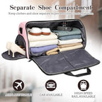 Garment Duffle Bags for Travel (Pink)