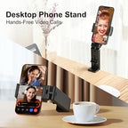 Airplane Phone Holder Mount Universal in Flight Hands Free Viewing with Multi (Black / Black)