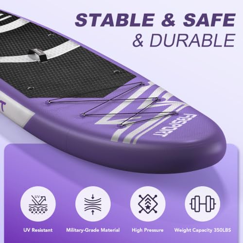 11' Premium Stand Up Paddle Board (Purple)