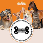 2-in-1 Deshedding & Dematting Comb & Grooming Brush for Dogs & Cats (2-Sided Dematting Comb)