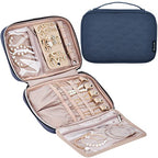 Travel Jewelry Organizer (Blue-Gray)