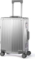 UrbanExplorer All Aluminum Carry On Luggage 22x14x9 Airline Approved Heavy Duty by UrbanExplorer